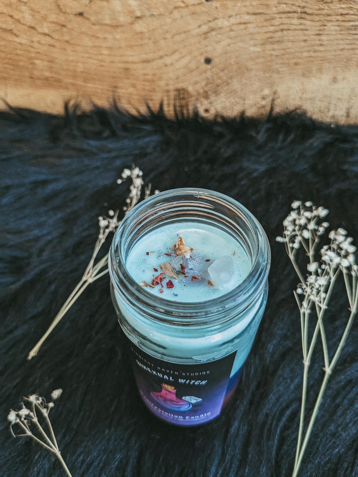Bihexual Manifestation Candle - Nectarine Coconut Milk