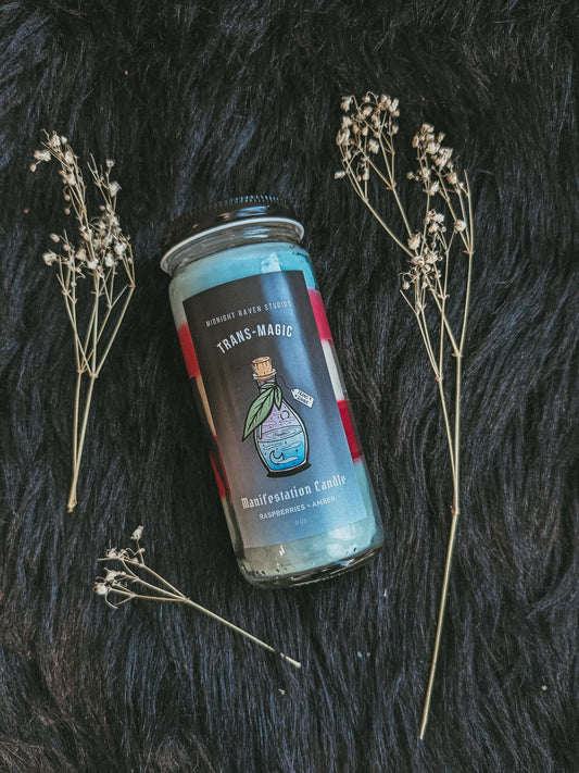 Trans Magic Manifestation Candle