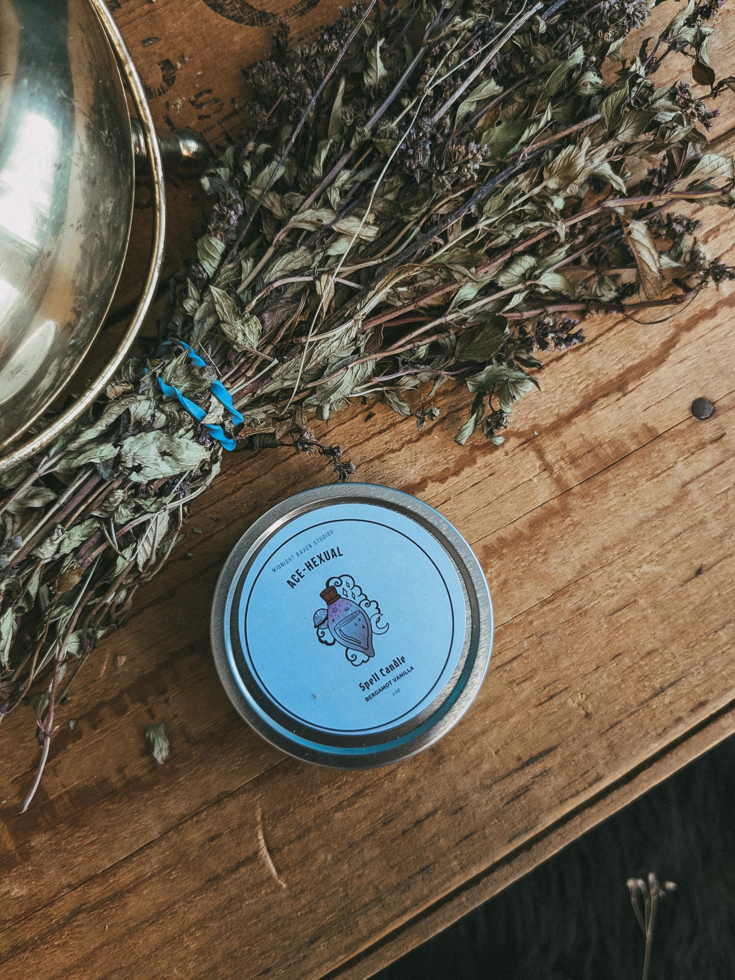 Acehexual Pride Manifestation Candle - Bergamot Vanilla