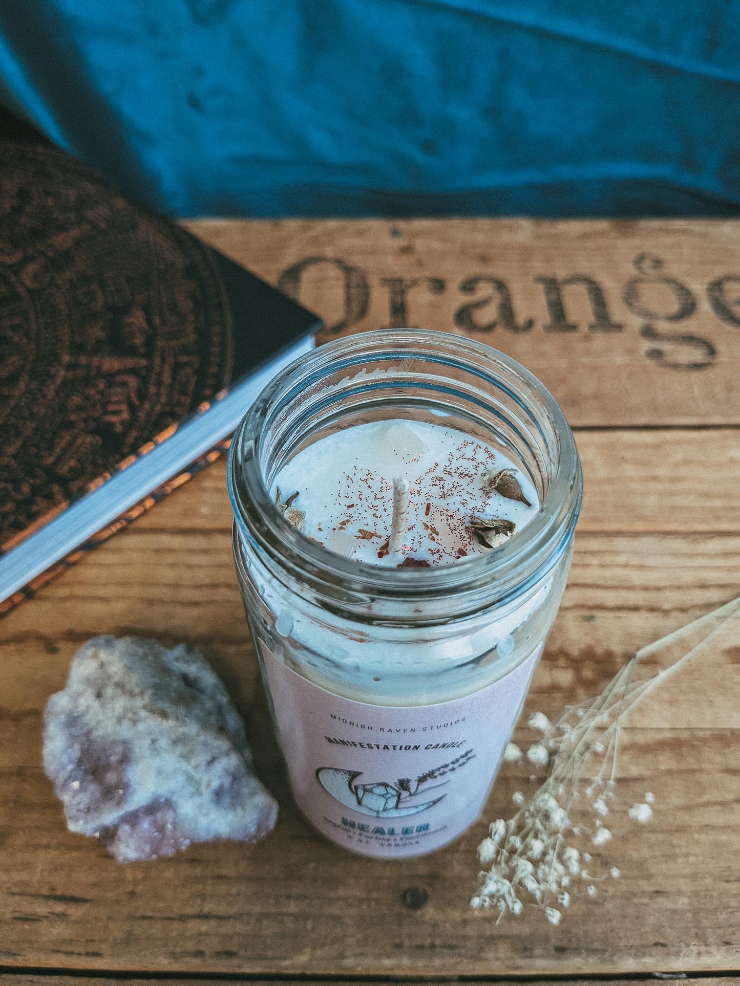 Healer Manifestation Jar Candle