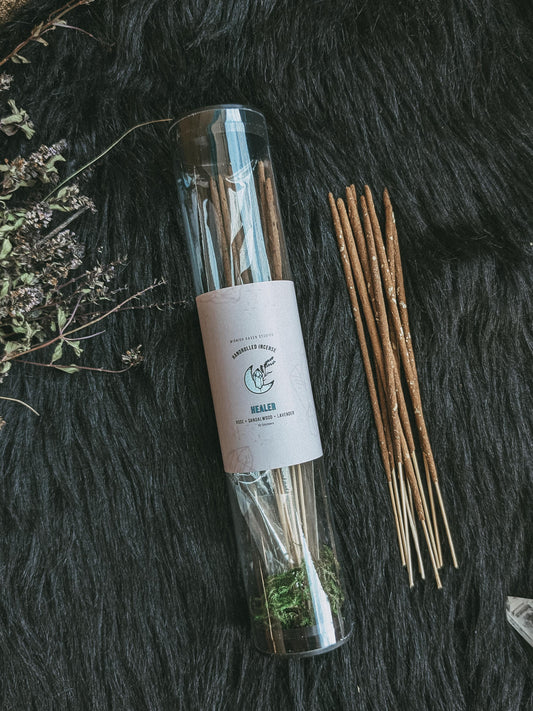 Healer Incense - Lavender Rose Sandalwood