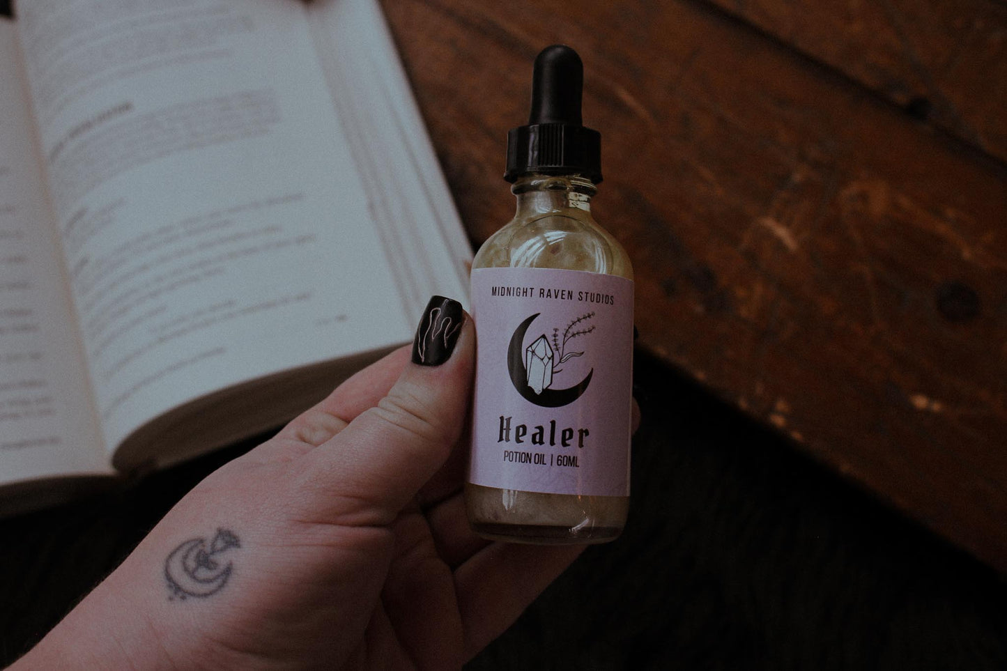 Healer Potion Oil - Rose Lavender