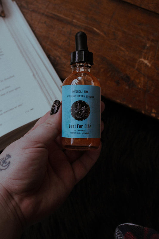 Zest for Life Potion Oil - Coconut Milk and Nectarine