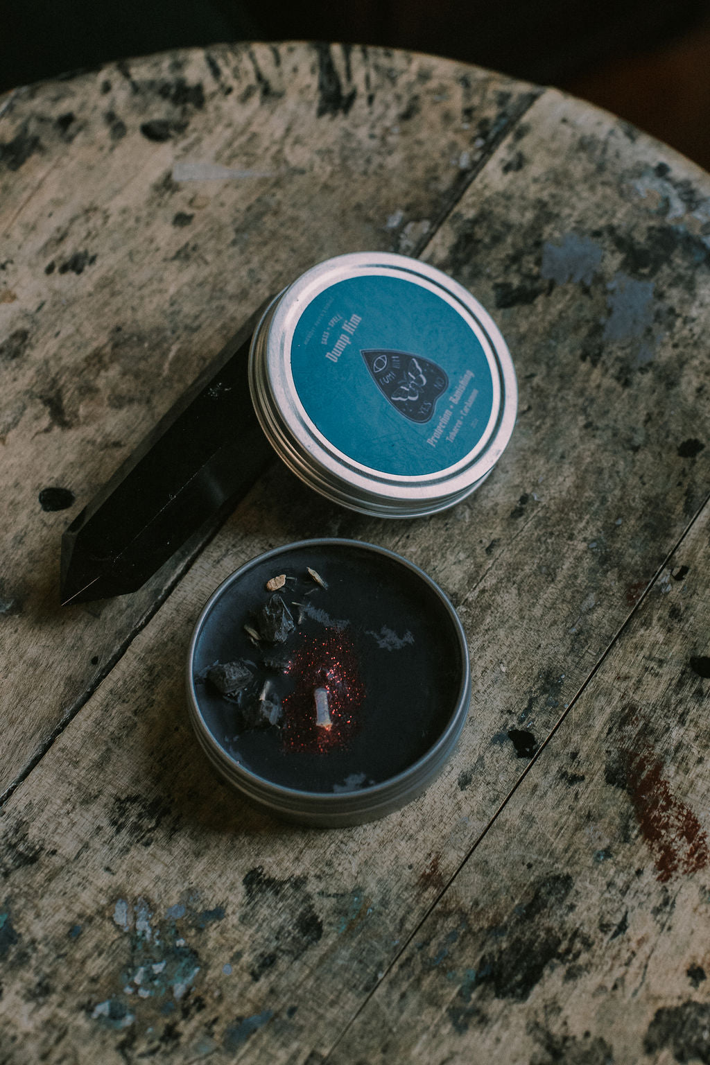 Dump Him Manifestation Candle - Cardamon and Tobacco