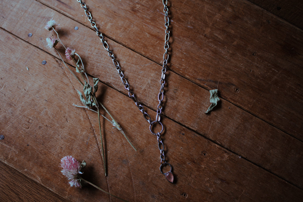 Rose Quartz Priestess Necklace