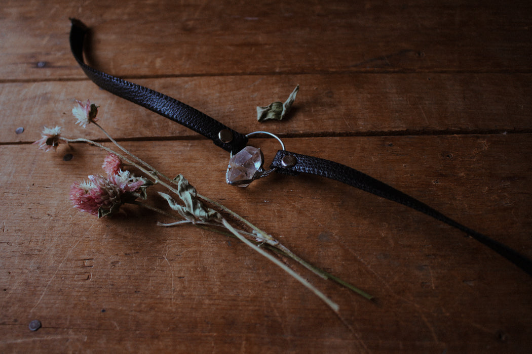 Herkimer Diamond Strength Necklace