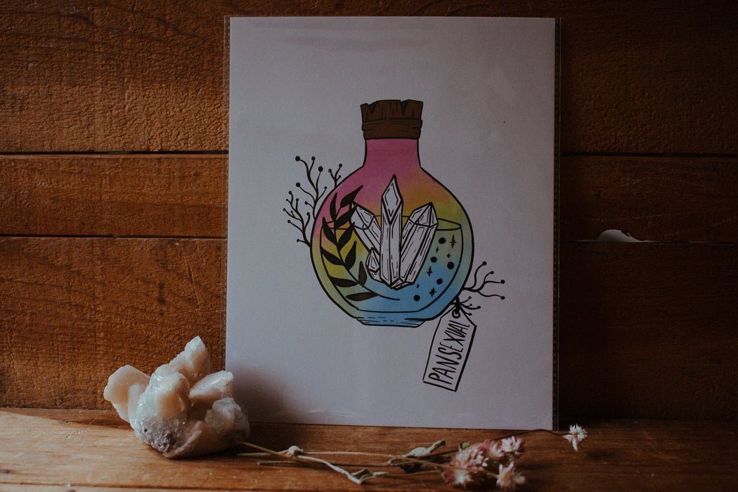 Pans Pride Potion Print