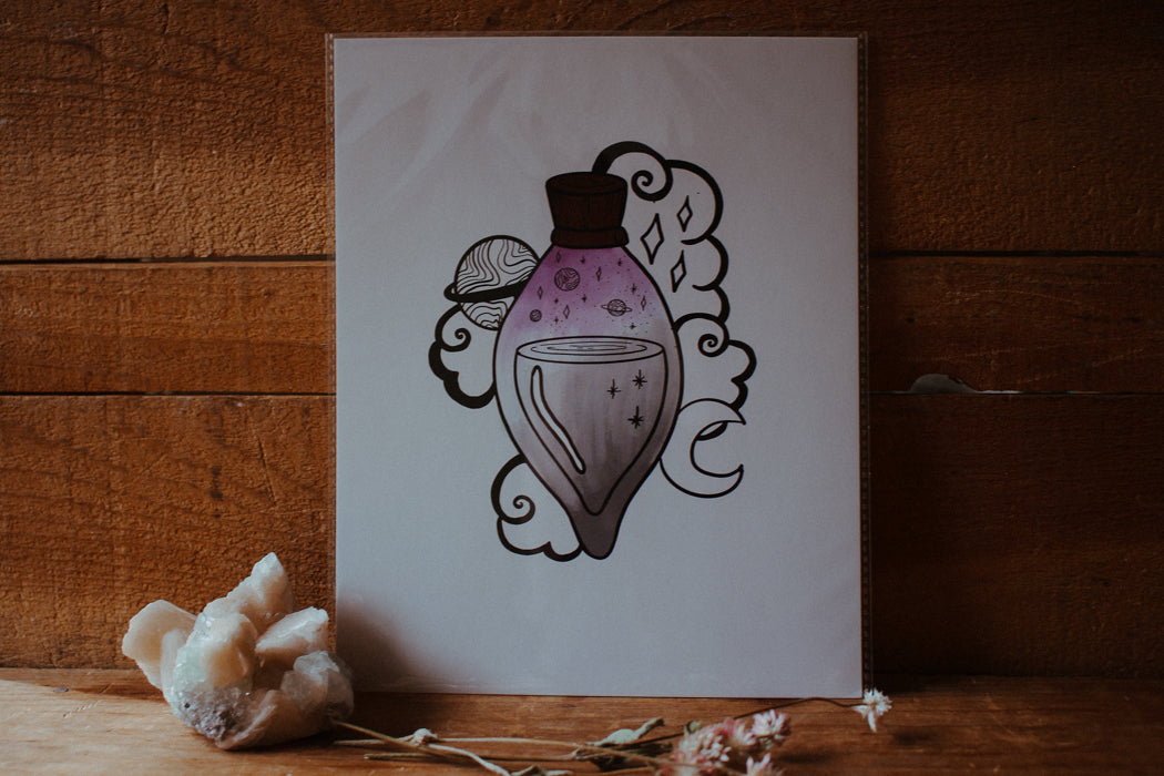 Ace Pride Potion Print