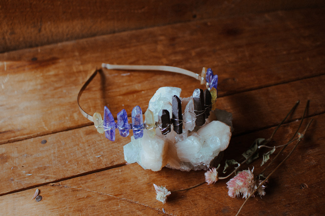 ENBY Pride Crystal Crown