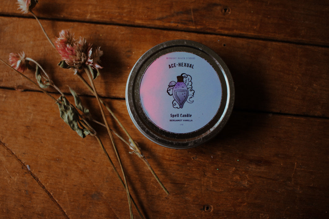 Ace Travel Tin Spell Candle