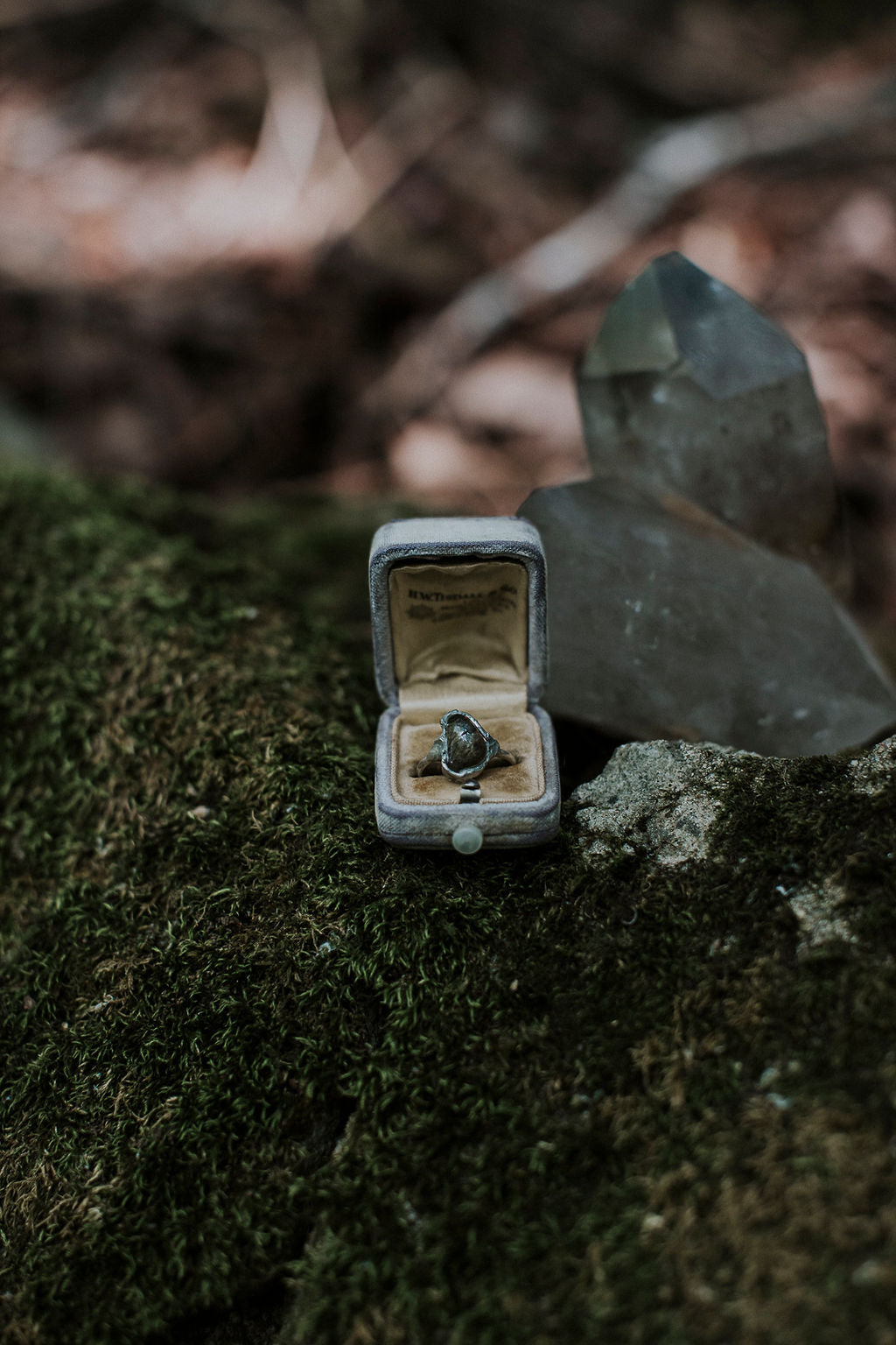 Citrine Pebble Ring