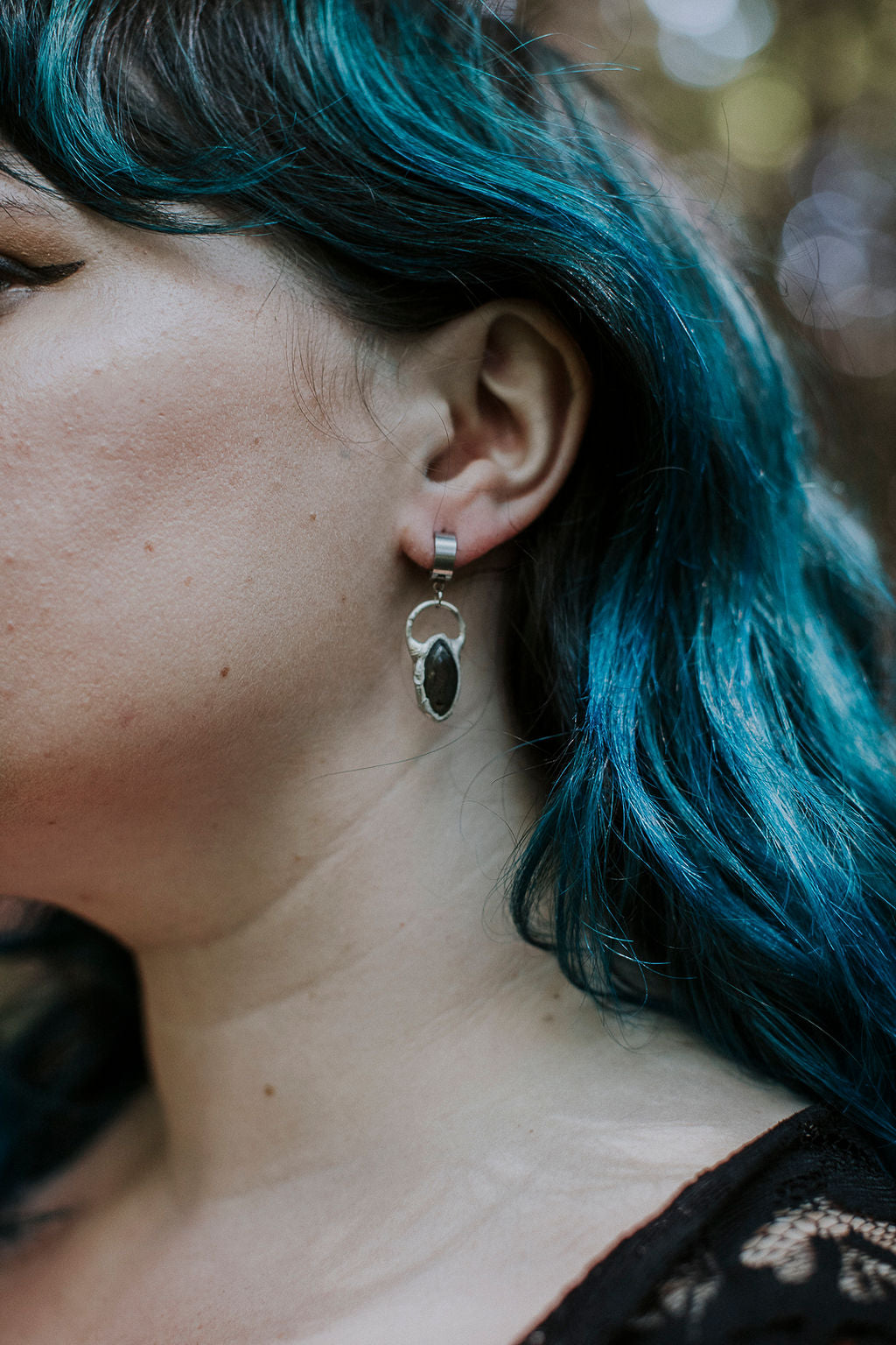 Alchemy Earrings - Labradorite