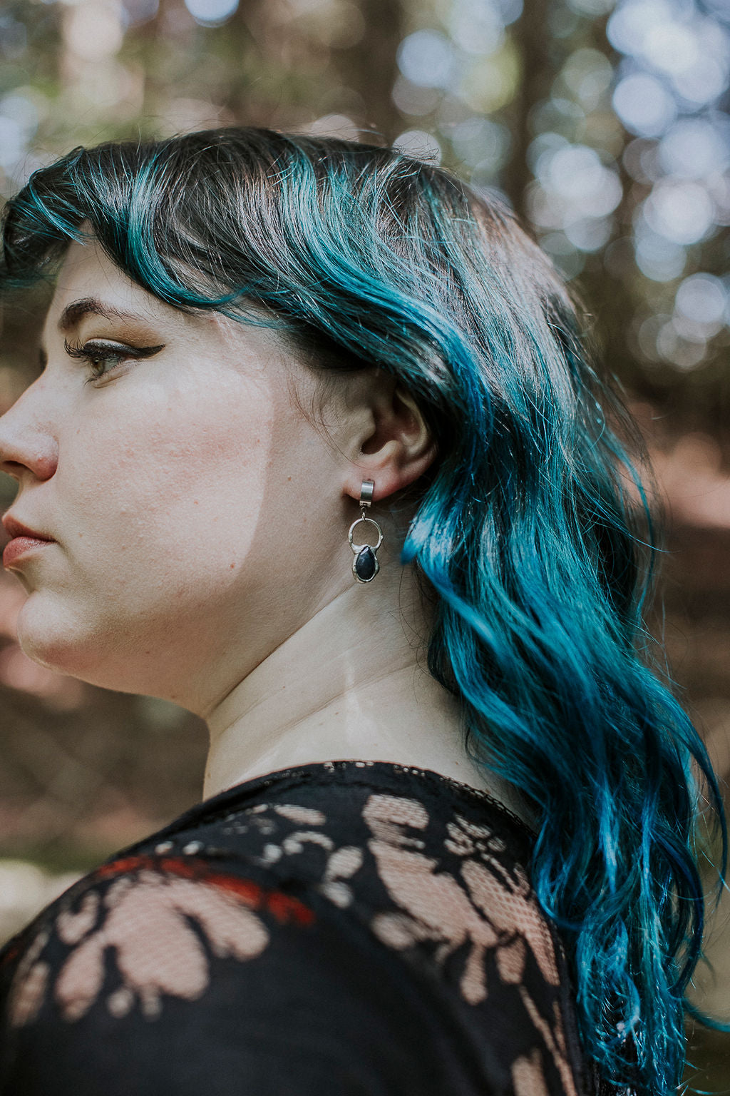 Alchemy Earrings - Iolite