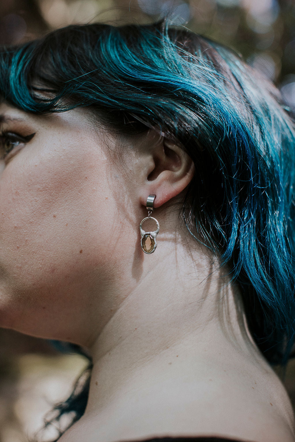 Alchemy Earrings - Citrine