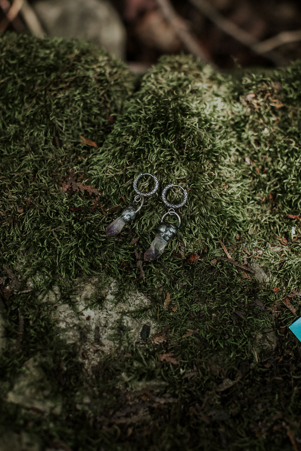 Gnosis Earrings - Amethyst