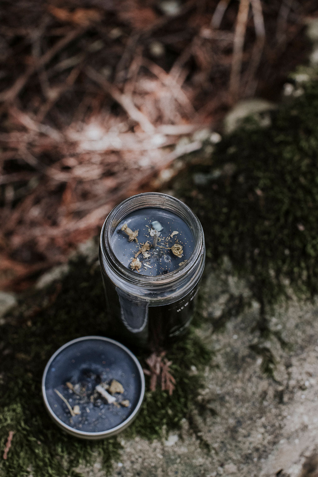New Moon Manifestation Candle – Spice & Woods