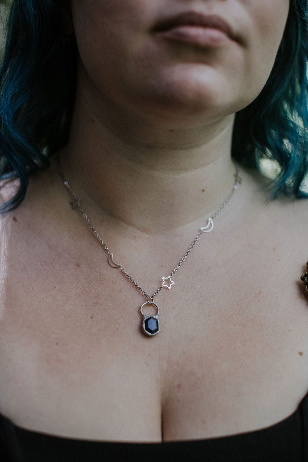 Celestial Necklace - Hematite