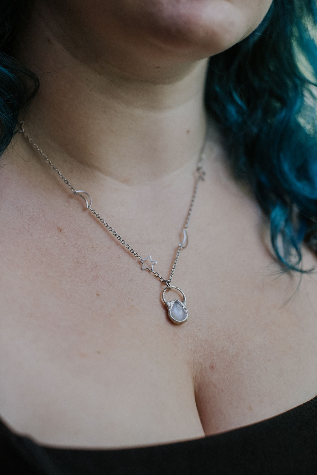 Celestial Necklace - Moonstone