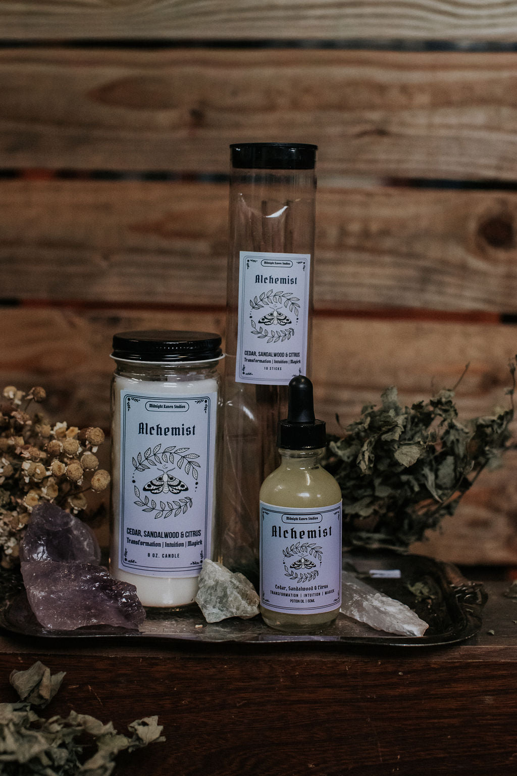 Alchemist Potion Oil - Cedar Rose and Sandalwood