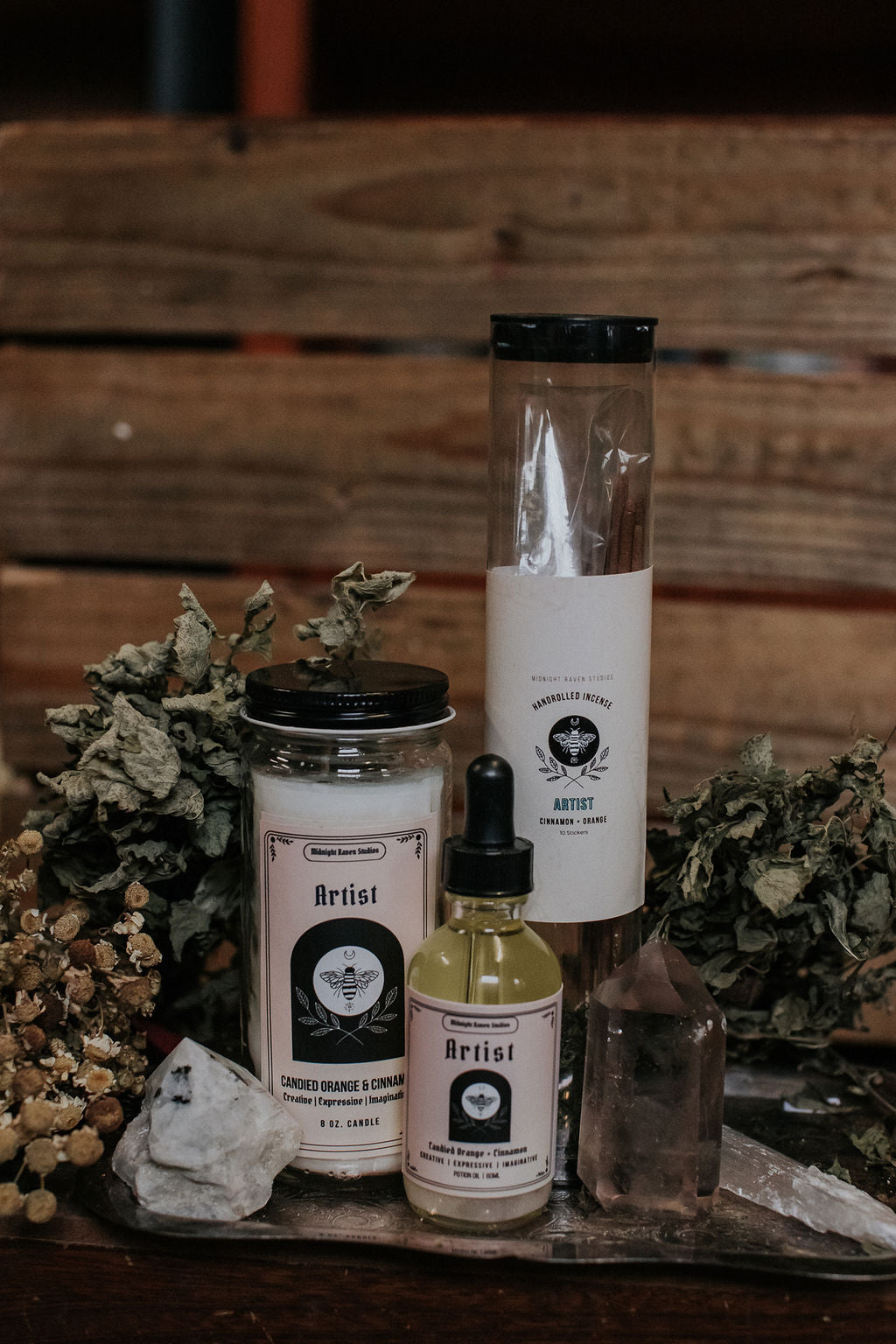 Artist Manifestation Jar Candle