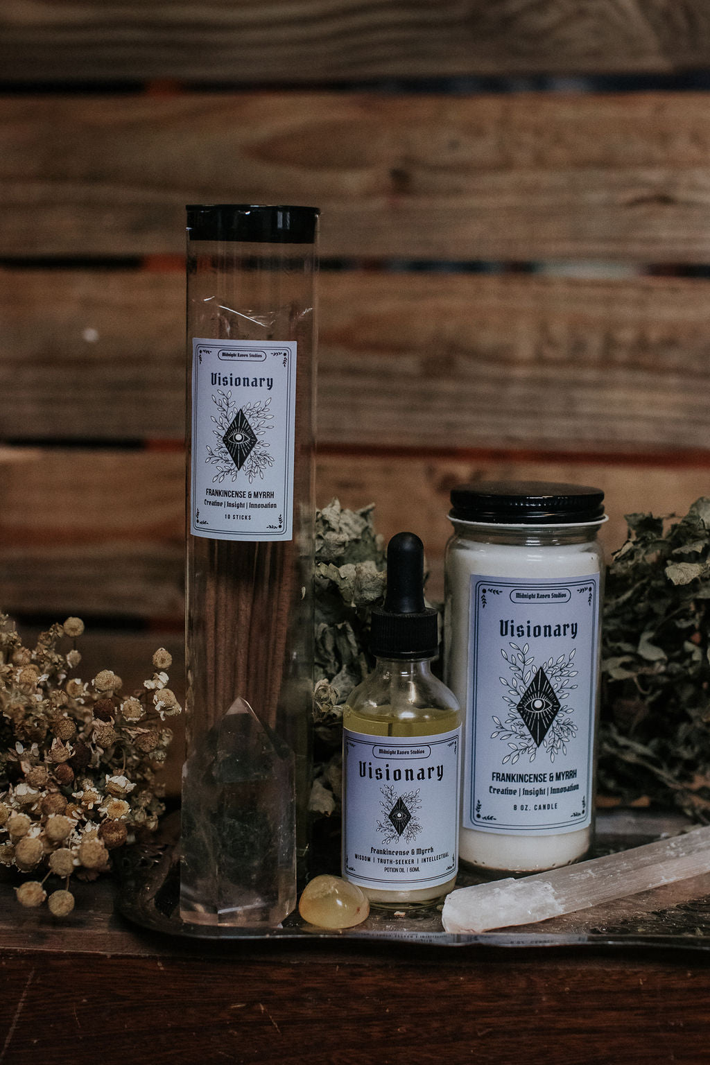 Visionary Manifestation Jar Candle