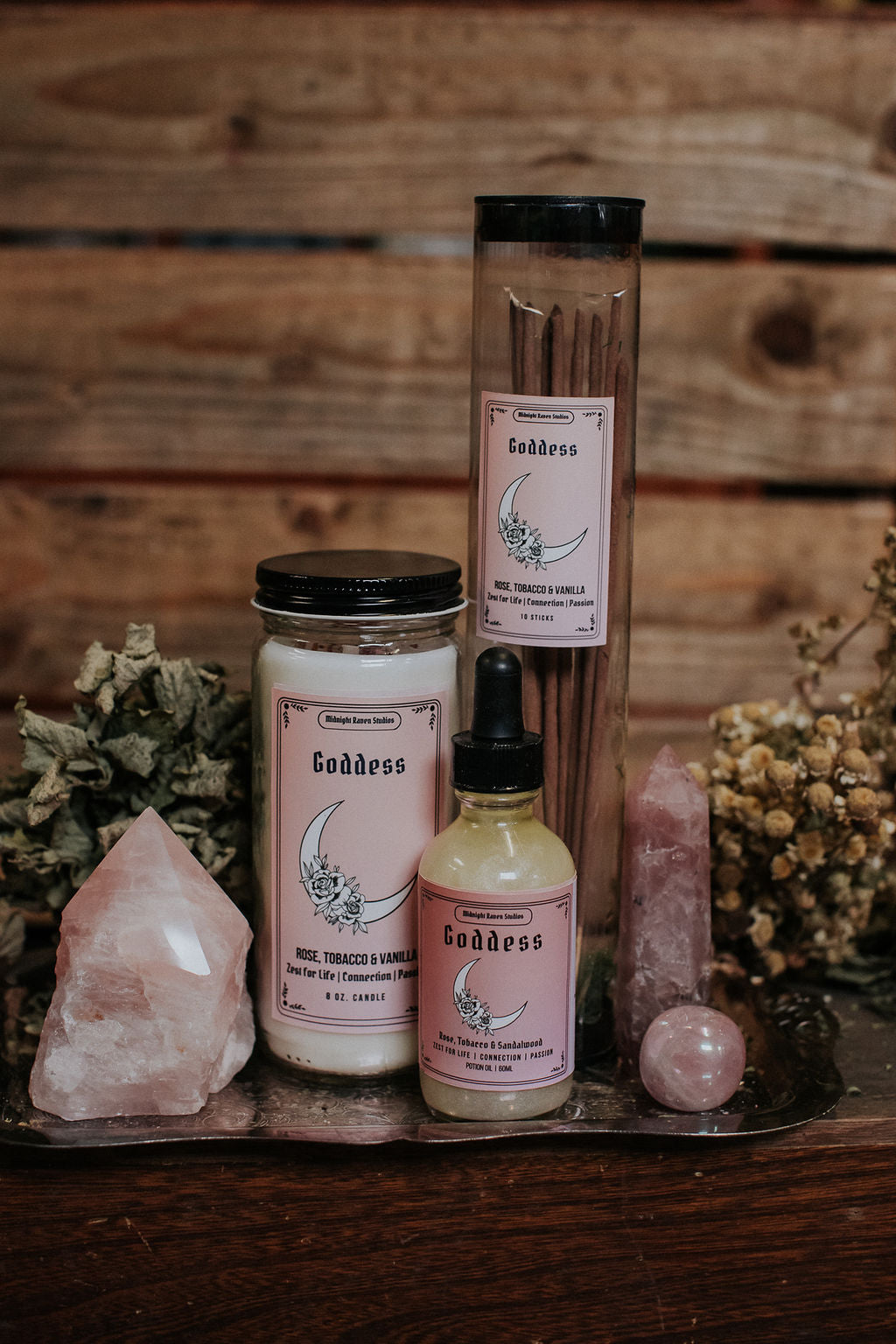 Goddess Potion Oil - Rose Sandalwood Tobacco