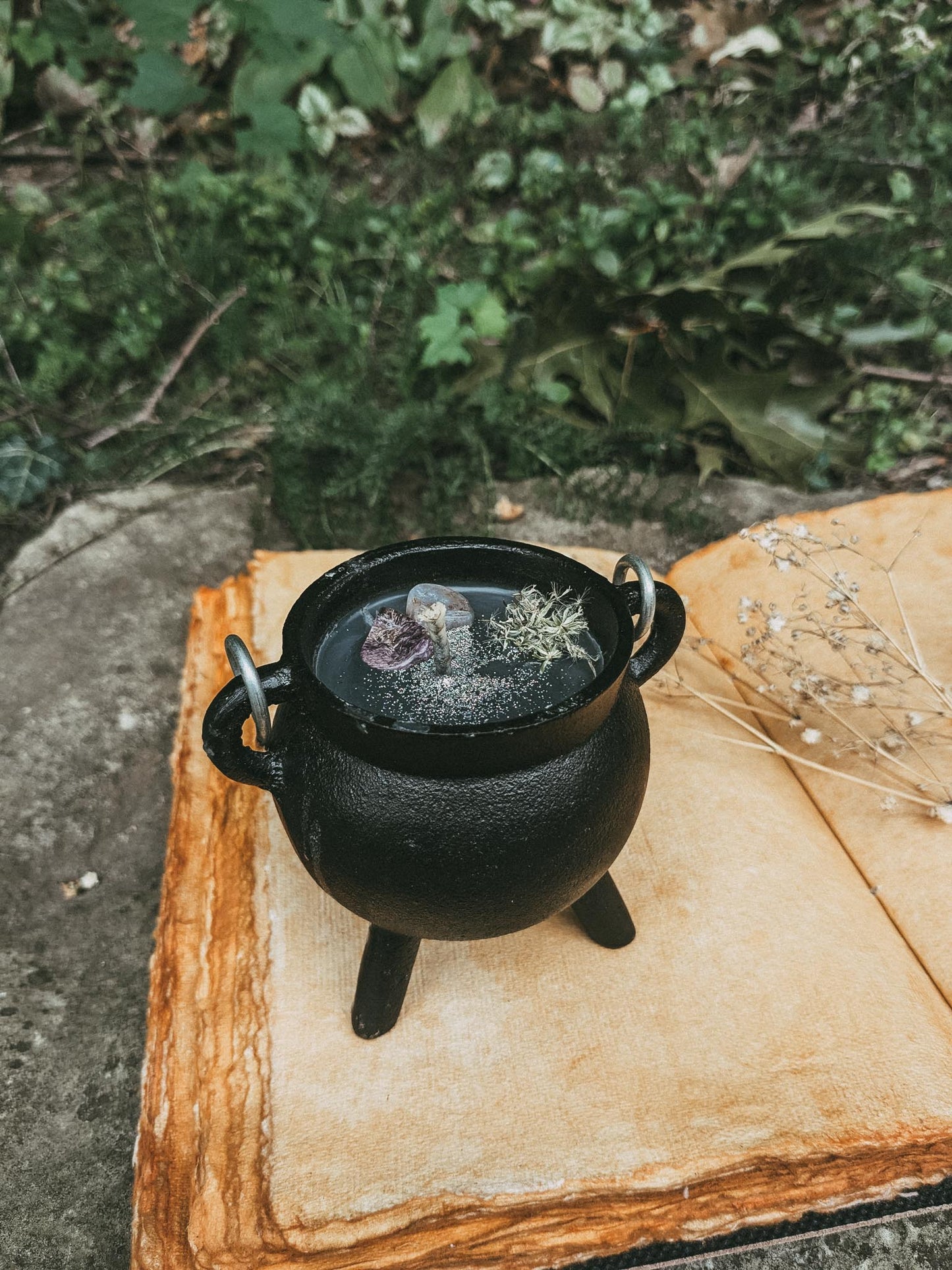 Spirit Communication Cauldron Candle