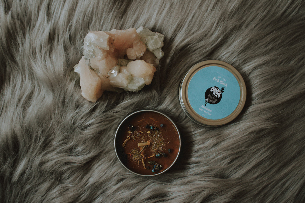 Rich Witch Travel Tin Candle