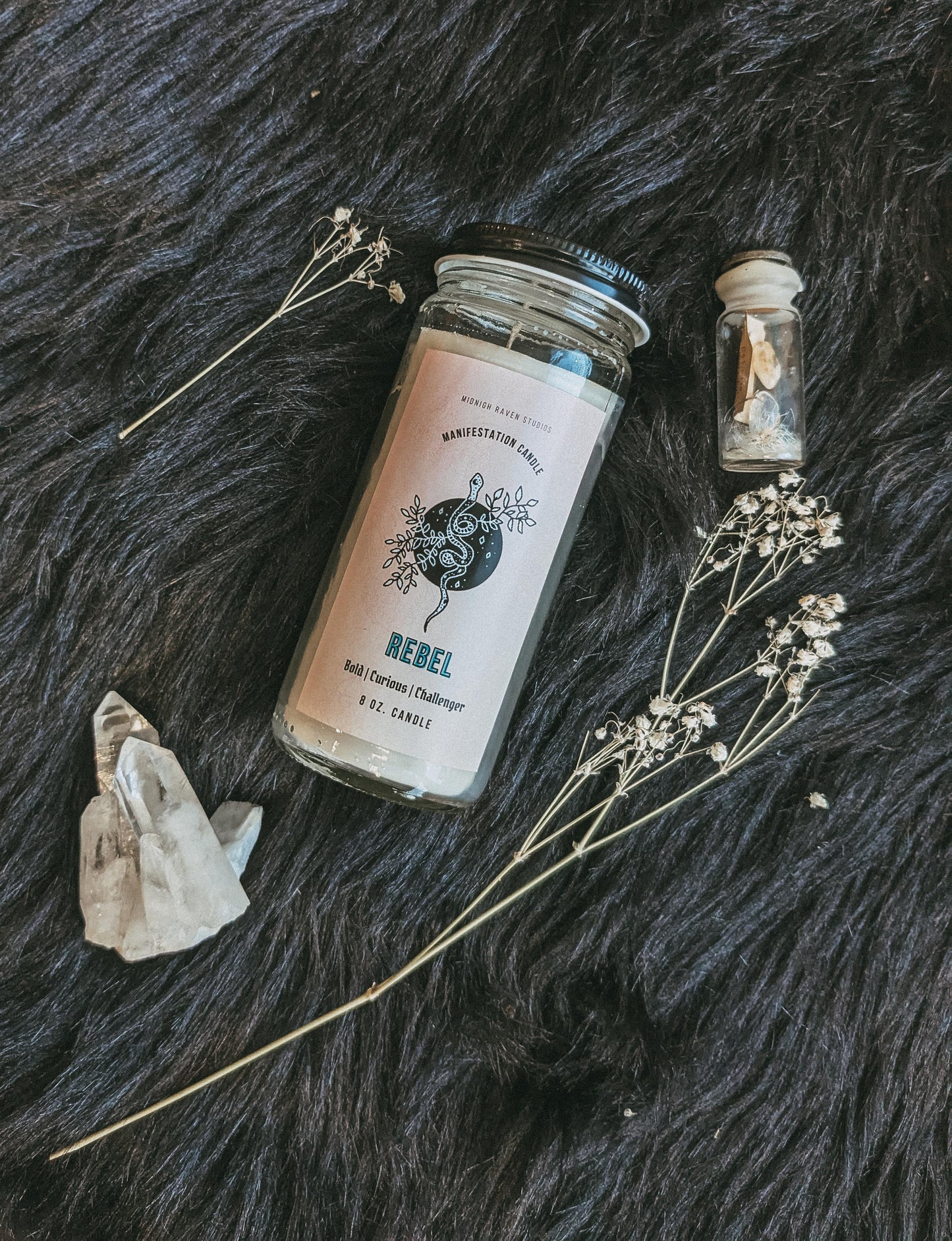 Rebel Manifestation Jar Candle