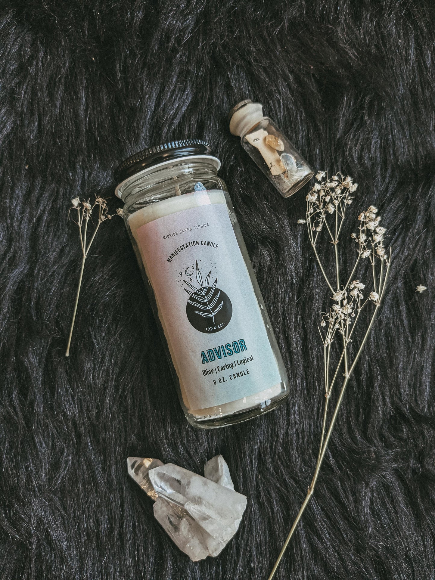 Advisor Manifestation Jar Candle