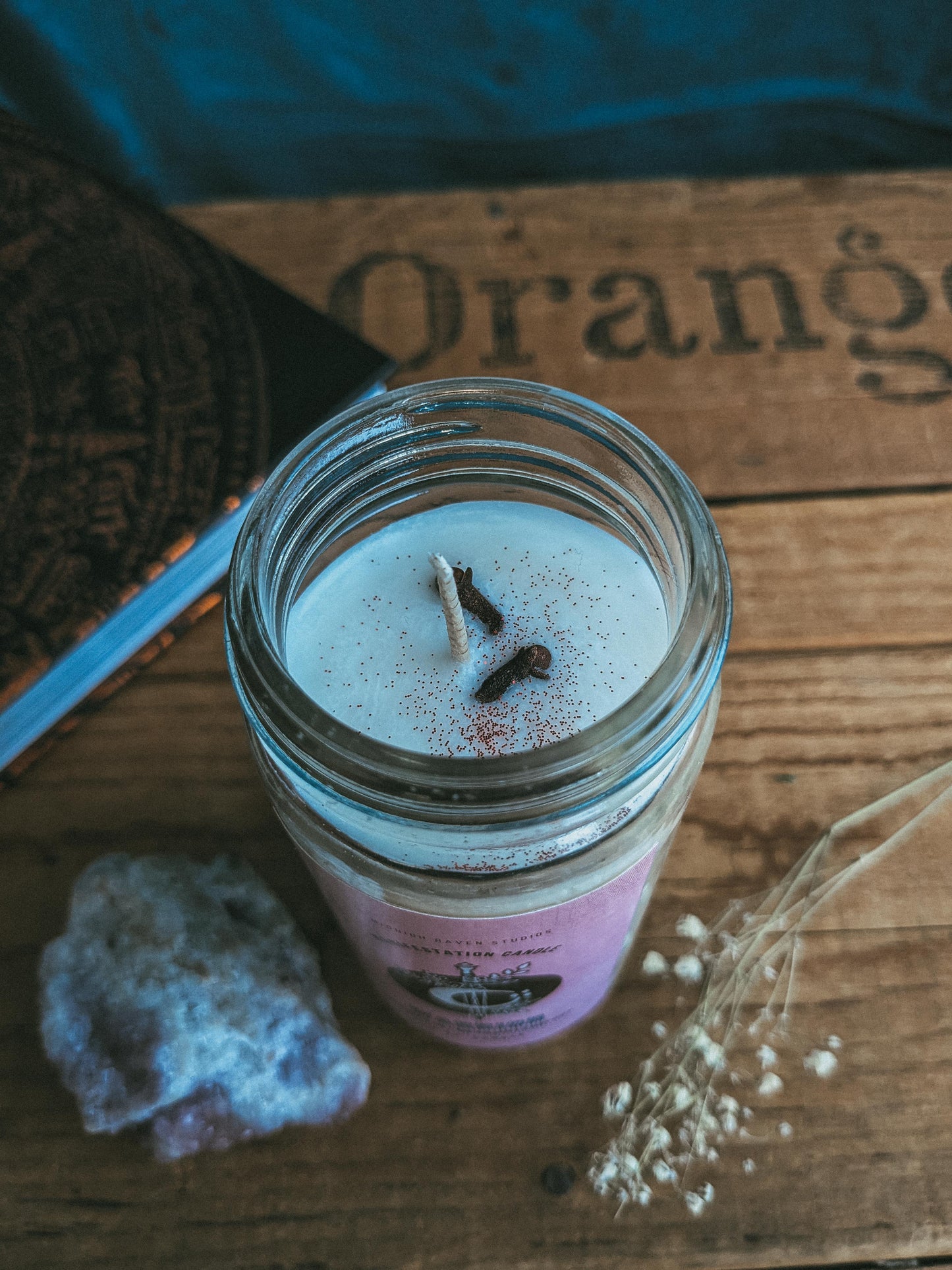 Warrior Manifestation Jar Candle