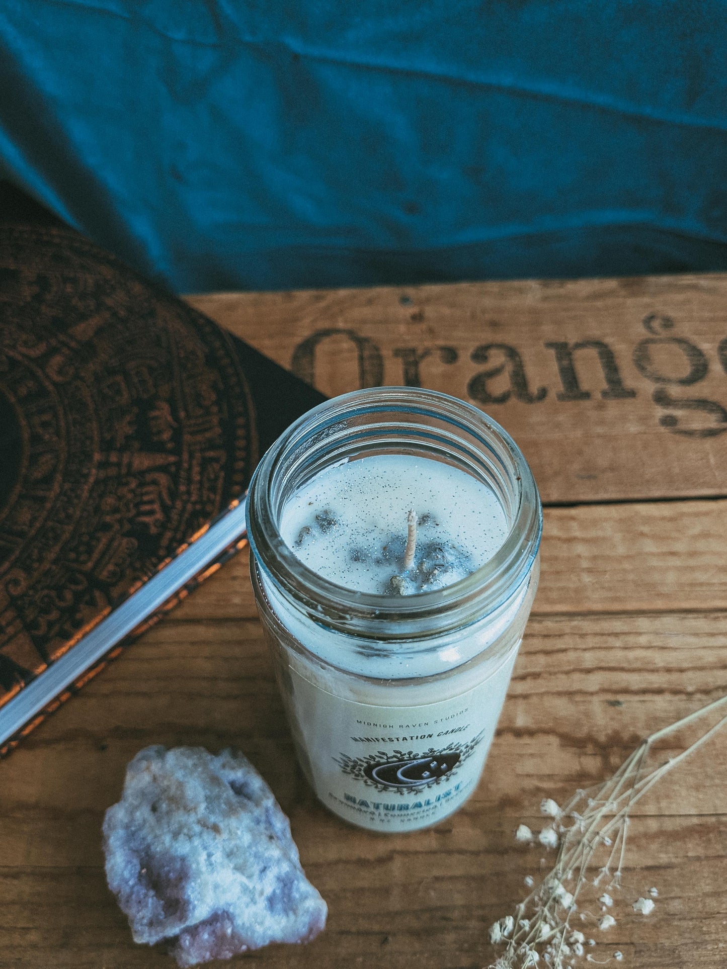 Naturalist Manifestation Jar Candle
