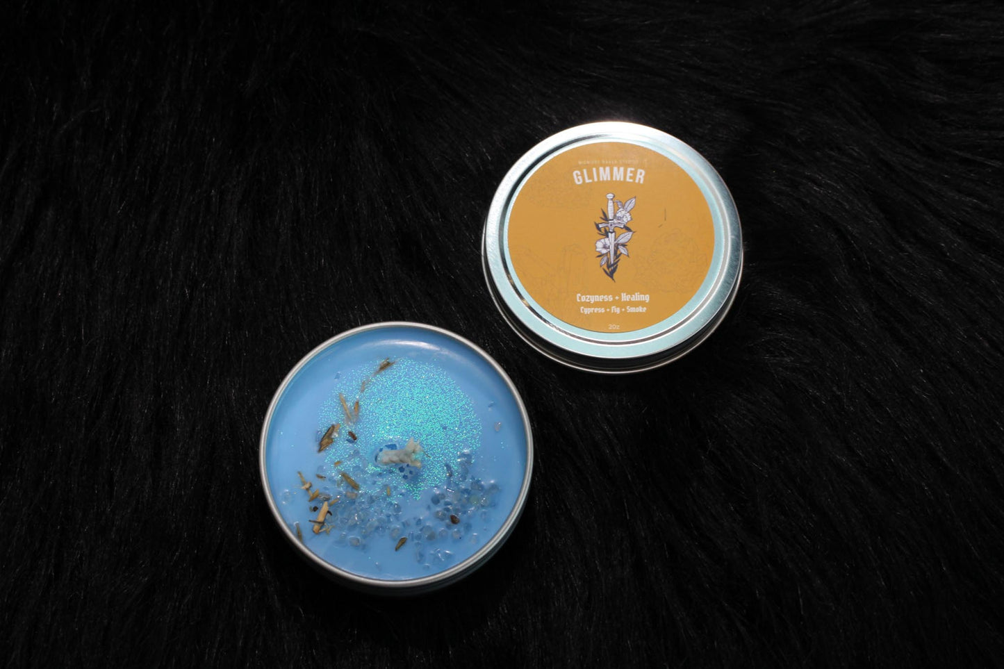 Glimmer Travel Tin Candle