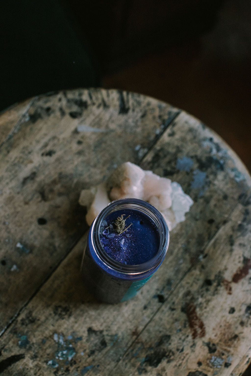 Intuitive Witch Manifestation Candle - Vanilla and Amber