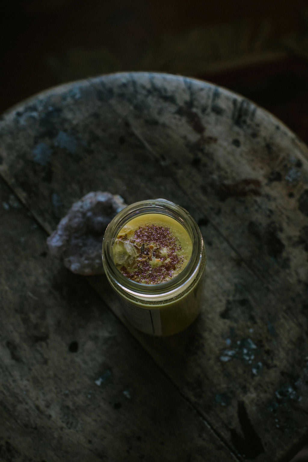 Zest for Life Manifestation Candle - Coconut Milk and Nectarine