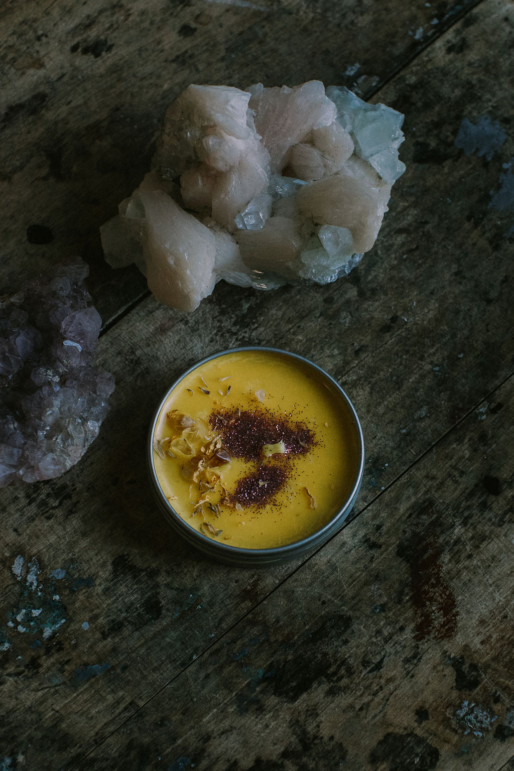 Zest for Life Manifestation Candle - Coconut Milk and Nectarine