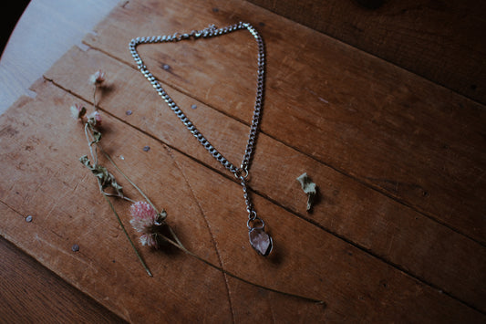 Herkimer Diamond Emperor Necklace