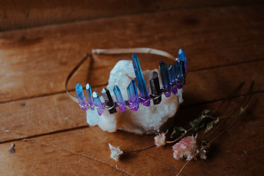 Bi Babe Pride Crystal Crown