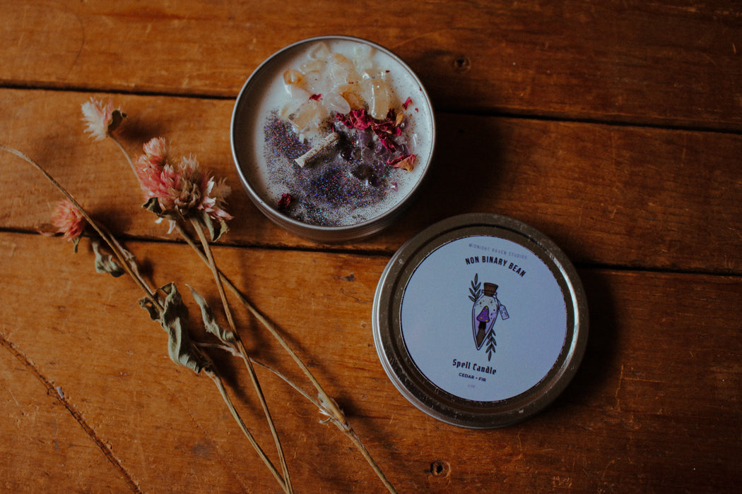 ENBY Travel Tin Spell Candle