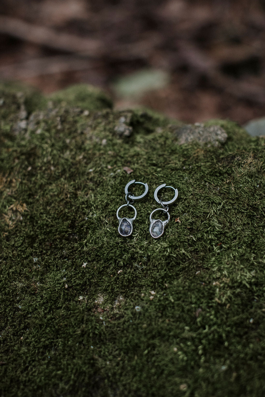 Alchemy Earrings - Pink Amethyst