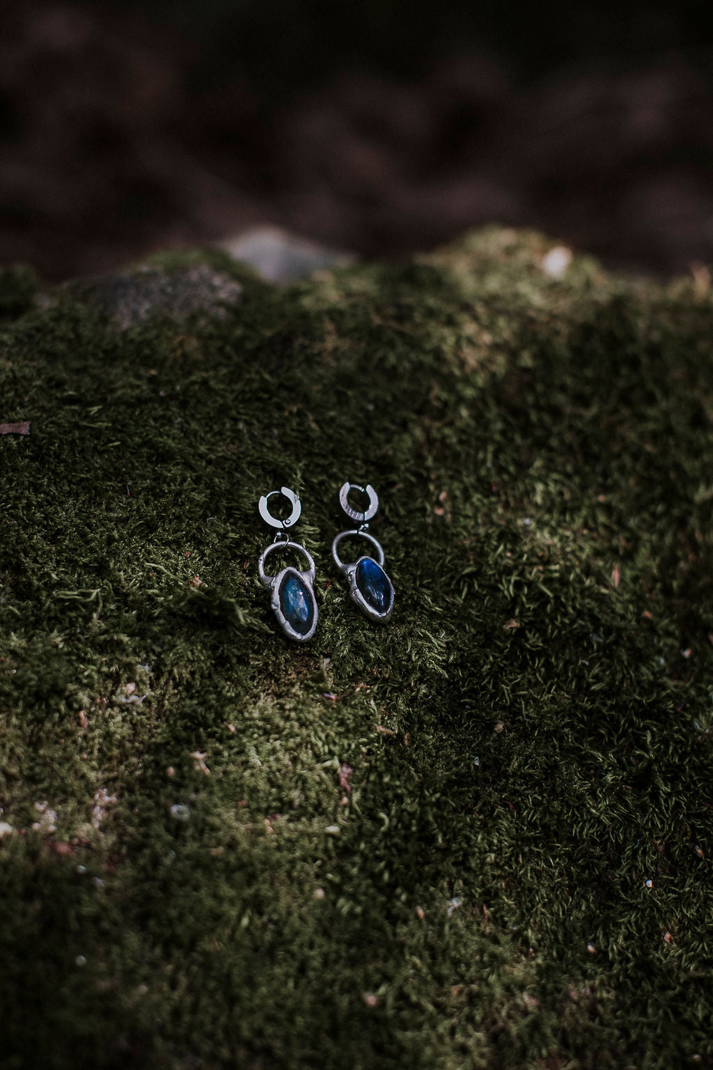 Alchemy Earrings - Labradorite