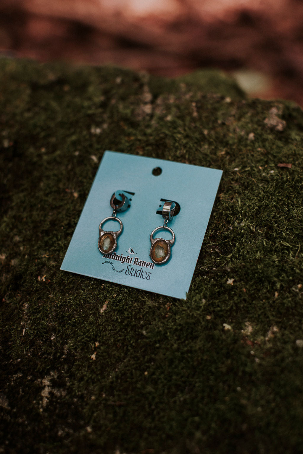 Alchemy Earrings - Citrine