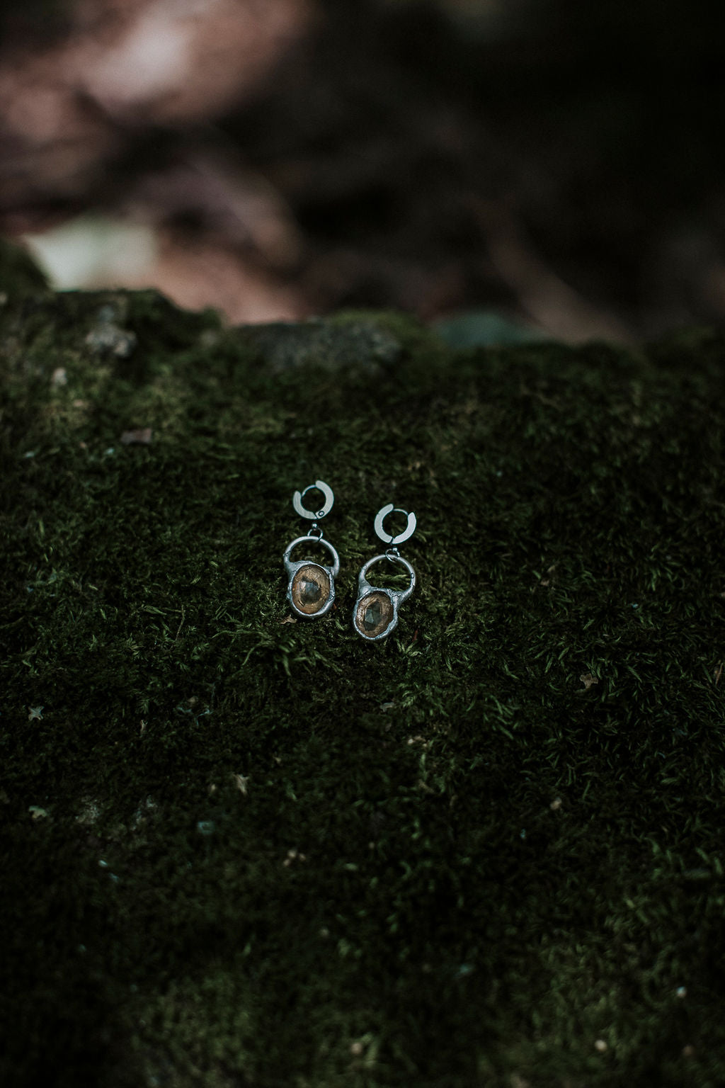 Alchemy Earrings - Citrine