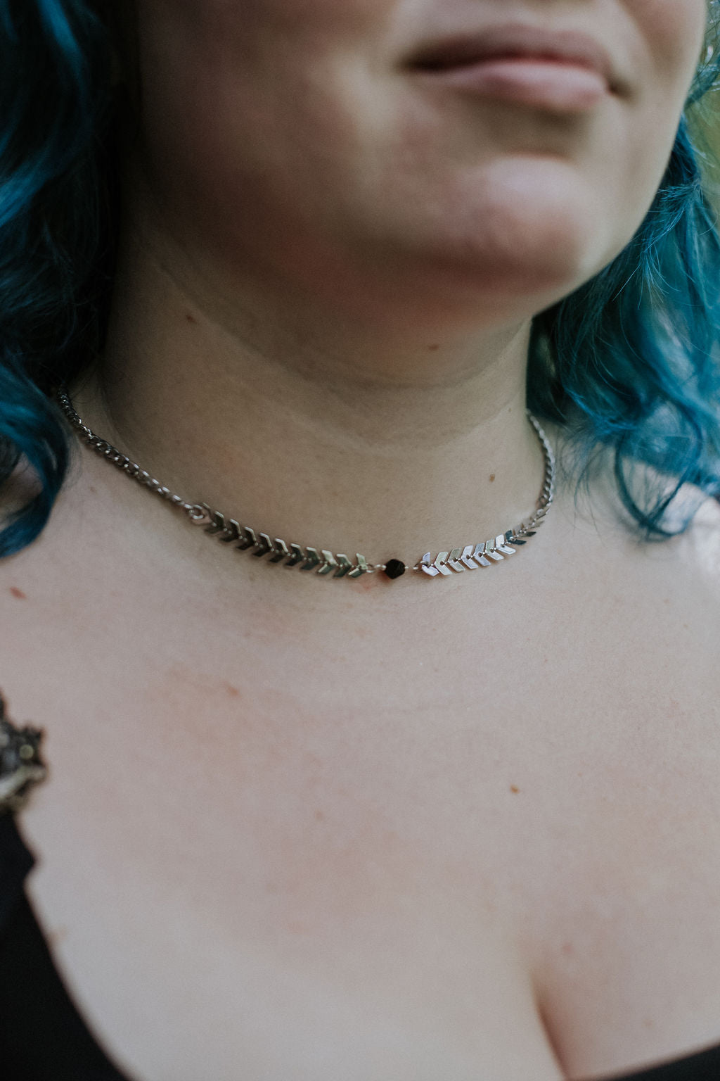Black Obsidian Vibez Choker