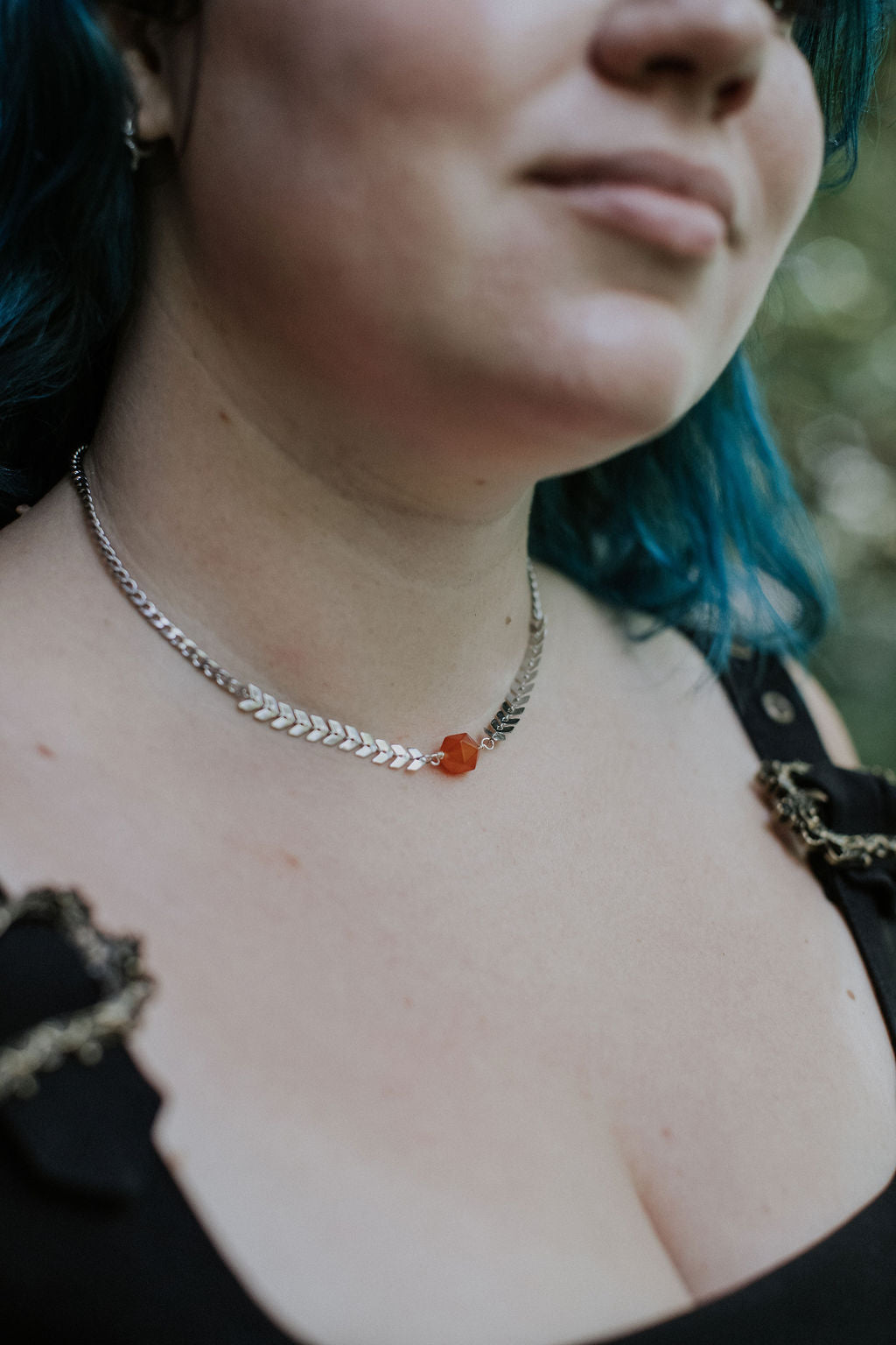 Carnelian Vibez Choker