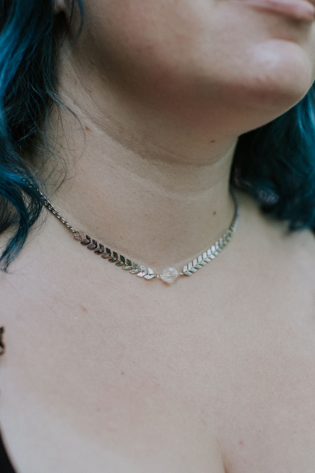 Clear Quartz Vibez Choker