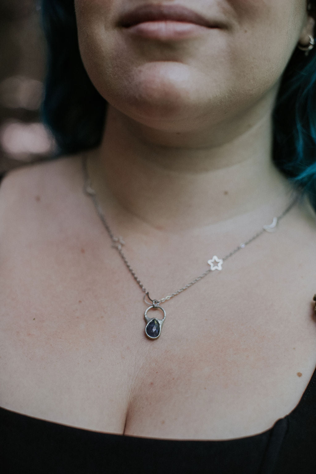 Celestial Necklace - Iolite