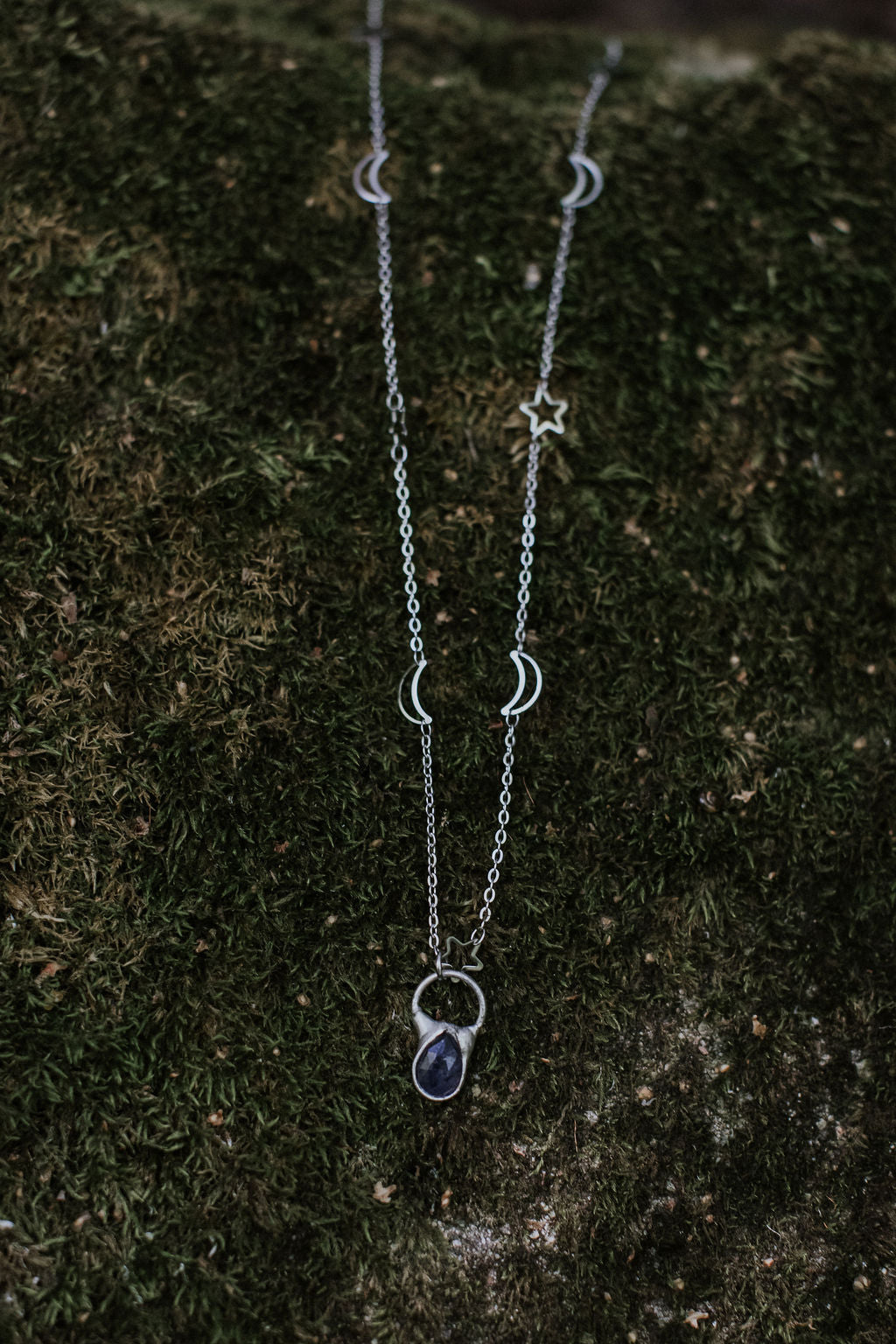 Celestial Necklace - Iolite