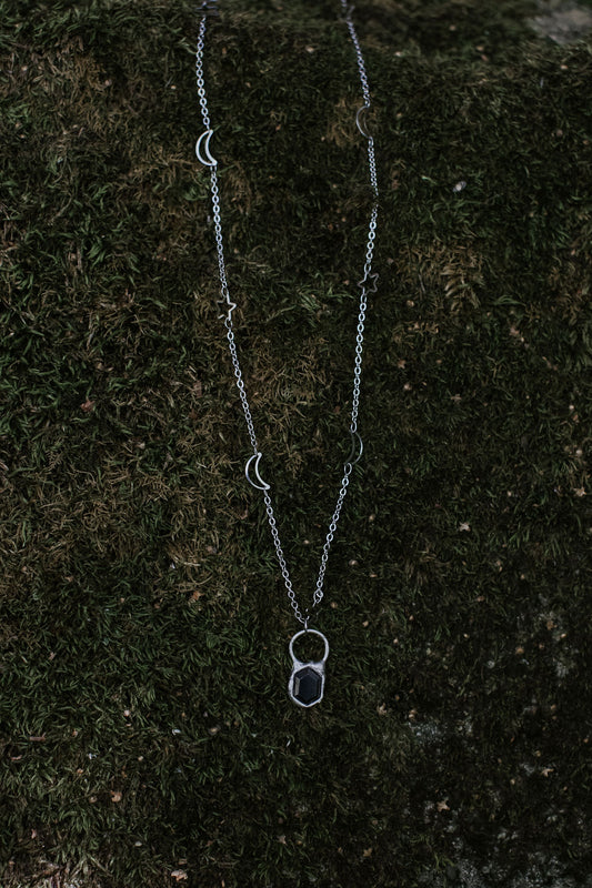 Celestial Necklace - Hematite