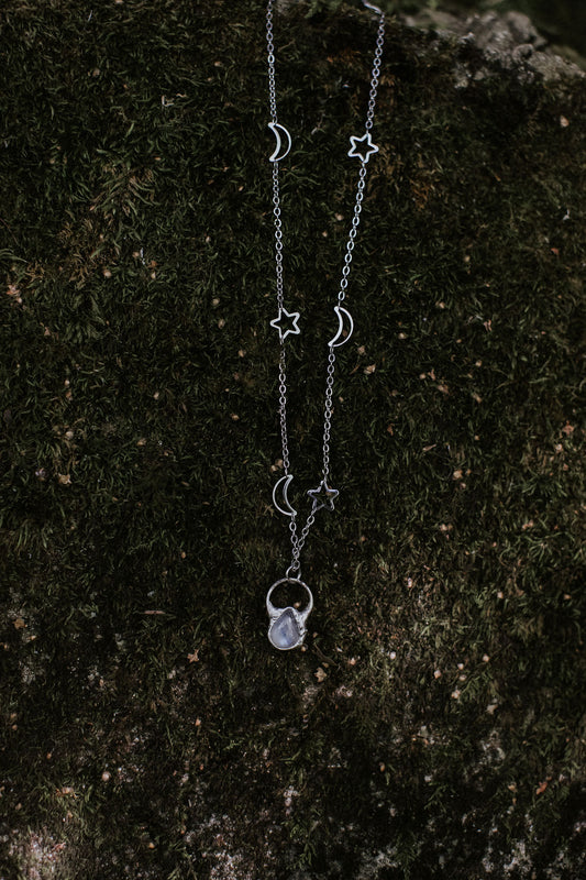 Celestial Necklace - Moonstone